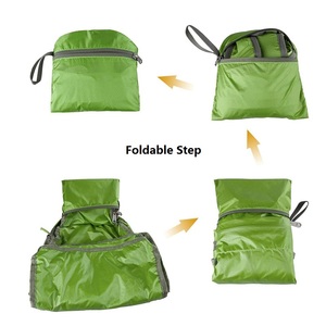 Mochila Ligera Impermeable de Nailon, Plegable, para Viajes y Actividades al Aire Libre, Unisex, con Cierre de Cremallera y Correa de Hombro Arqueada - Product Image 2