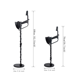 Détecteur de métaux professionnel léger pour la recherche d'or avec bobine de recherche étanche et haute discrimination KT-4030 - Product Image 2
