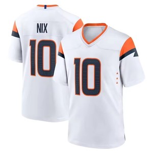 Fabrieksgroothandel Denver geborduurd # 10 Nix # 14 Sutton # 15 Bonitto # 17 Waggelen # 2Surtain II # 7 Elway American Football Jersey - Product Image 3