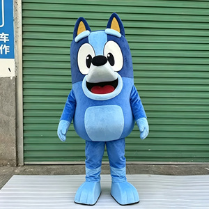 Costume de mascotte de chien <span class=keywords><strong>Bluey</strong></span> <span class=keywords><strong>et</strong></span> <span class=keywords><strong>Bingo</strong></span> pour adulte, dernière conception, personnalisable, très vendu, pour les fêtes de Noël <span class=keywords><strong>et</strong></span> les événements festifs - Product Image 3