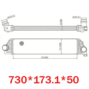 144960015R อินเตอร์คูลเลอร์สำหรับ Renault Master III Opel movano B สำหรับ <span class=keywords><strong>Nissan</strong></span> <span class=keywords><strong>NV400</strong></span> <span class=keywords><strong>2.3</strong></span> <span class=keywords><strong>DCI</strong></span>-วัสดุ PA66บริสุทธิ์และกล่องแบรนด์ที่กำหนดเอง - Product Image 3