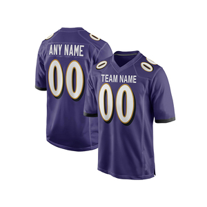 Offre Spéciale nom d'équipe personnalisé Logo numéro impression séchage rapide collège maillot de football américain - Product Image 2