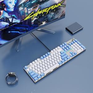 Capuchons de touches de clavier mécanique sur mesure de haute qualité, moulés par injection bicolore en ABS, caractères translucides fermés pour - Product Image 4