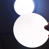 Feuille diffuseur de lumière en PP givré à haute transmission - Panneau LED optique mat pour éclairage doux et affichages publicitaires
