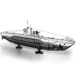 Reobrix 33050 Bateau sous-marin de nouvelle génération de type U, 3624 pièces, ensemble de blocs de construction de modèle militaire pour adultes - Product Image 2