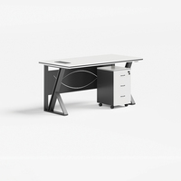 Prix de gros Table de bureau exécutif Bureau moderne Table de bureau exécutif avec tiroirs