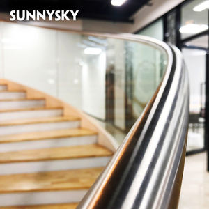 Piso de escalera portátil, escaleras de nogal, escalones de madera, elevador de madera flotante para el hogar, estructura de acero moderna, madera maciza para interiores, 25-35 días - Product Image 3