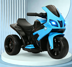 Motocicletta Elettrica per Bambini, Auto <span class=keywords><strong>Giocattolo</strong></span> a Guida Autonoma, Triciclo per Bambini, Veicolo per la Deambulazione dei Neonati, Auto Elettrica a Batteria per Bambini - Product Image 3