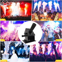 150W colonne d'air à tête unique canon en acier commande électrique/contrôle de Console DMX led machine à jet co2