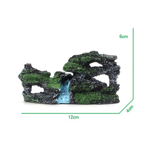 Petite rocaille aquatique, accessoires de décoration d'aquarium, résine, simulation artificielle de rocaille, paysage, décorations de réservoir à poissons - Product Image 3