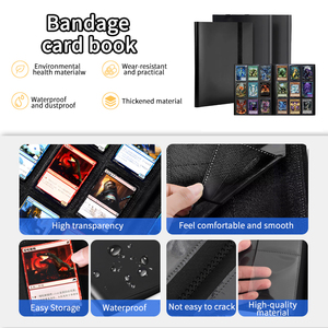 Carpeta para Tarjetas Coleccionables sin Ácido con 360 Bolsillos y Correa, Carpeta de 9 Bolsillos para Tarjetas TCG y Deportivas, Segura para Archivo, sin PVC - Product Image 2