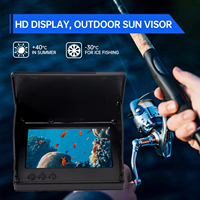 Cámara de Pesca EYEWA V1 con Monitor IPS de 4.3 Pulgadas, Cámara de Video Subacuática para Pesca en Aguas Profundas, Cámara Buscadora de Peces para Pesca en Hielo