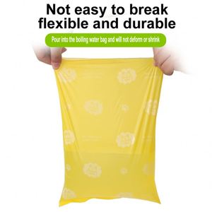 Sacs écologiques compacts pour voyages, rouleau sanitaire sans noyau, sacs à déchets pour animaux de compagnie bicolores - Product Image 5