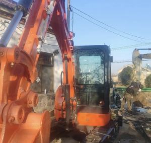 Miniexcavadora de cadenas U30 de 3 toneladas usada de segunda mano para rompedor de motor, caja de cambios, cilindro hidráulico HAWE, modelo 2023 - Product Image 1