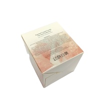 Nouveau design boîte d'emballage en papier bougie pot boîte en papier boîte de tasse à café pour l'emballage de produits
