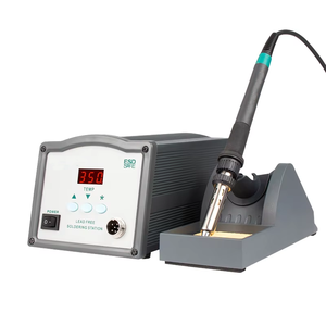 Station de soudage KS-200DH 90W avec noyau chauffant en céramique température réglable pour les projets de bricolage de réparation de carte de Circuit imprimé/téléphone - Product Image 1