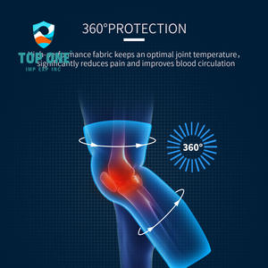 Top One Offre Spéciale Haute Compression Élastique Réglable Genou Manches Meilleure Genouillère Pour Hommes Femmes Genouillère - Product Image 6