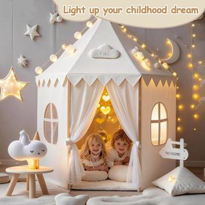 Tienda <span class=keywords><strong>de</strong></span> campaña infantil <span class=keywords><strong>de</strong></span> lona <span class=keywords><strong>de</strong></span> algodón para interiores, tipo <span class=keywords><strong>castillo</strong></span> <span class=keywords><strong>de</strong></span> <span class=keywords><strong>princesa</strong></span>, pabellón <span class=keywords><strong>de</strong></span> juegos, casa <span class=keywords><strong>de</strong></span> juegos, en venta - Product Image 5