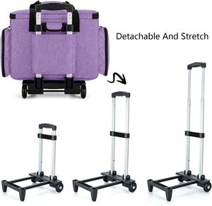 Free Sample 2025 Fashion Large Capacity Portable Sewing Machine <b>Carrying</b> <b>Case</b> Travel Sewing Machine Tote Bag - Product Image 4
