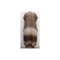 Baju Tidur Kasual Wanita Kell JB Bahan Polyester/Rayon Lembut Berlengan Pendek-Kenyamanan di Dalam Rumah
