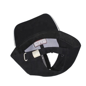 หมวกเบสบอลปักลายคุณภาพสูงสำหรับผู้ชาย ผ้าฝ้าย 100% แบบ 6 แผง ผลิตตามสั่ง - Product Image 4