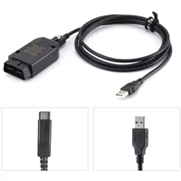 Lecteur de code de diagnostic VCDS Hex V2 avec interface OBD/USB pour une compatibilité universelle, prise en charge de la langue française, Atmega162