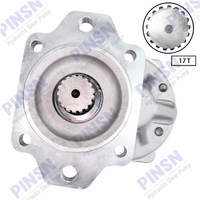 Pompe hydraulique à engrenages PINSN 705-53-42010 pour chargeuse sur pneus WA600-3/WA600-3D en alliage d'aluminium 7055342010 SAR125+125 en stock