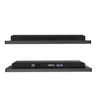 Nouveau produit large tension large température 27 pouces 1024*768 moniteur LCD tactile capacitif industriel mural