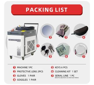 Laser personnalisé pour nettoyer la machine de soudage et de nettoyage au laser en métal - Product Image 6