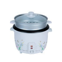 Cuisinière à riz électrique carrée de 2,1 à 3,0 L, 400 W, avec cuve antiadhésive et tasse à mesurer, fabriquée dans le Guangdong