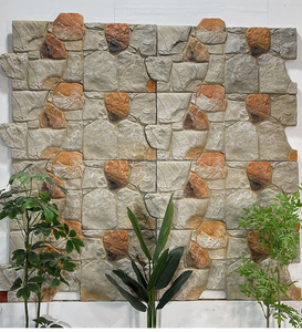Pannelli Decorativi <span class=keywords><strong>in</strong></span> Finta <span class=keywords><strong>Pietra</strong></span> PU, Decorazione Murale <span class=keywords><strong>in</strong></span> Schiuma, Pannello 3D Effetto Roccia - Product Image 6