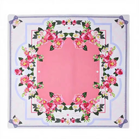 Tapis de Mahjong Moderne Transfrontalier en Caoutchouc Naturel avec Logo Imprimé, Antidérapant, Réduction du Bruit, Alimentation Électrique, Table Pliante à Pieds Métalliques 4