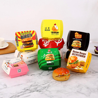 Cajas de Pizza Desechables PM, Diseño Personalizado, Laminación Mate, Biodegradables, para Hamburguesas y Pizza, Cartón Corrugado