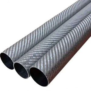 Tubo de Fibra de Carbono 3k Personalizado a Precio de Fábrica SY - Colores Personalizados, Peso Ligero, Mayor Resistencia, Tamaños Personalizables de 1 mm - Product Image 1