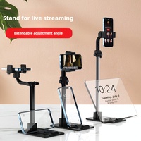 Vente directe d'usine support de téléphone portable diffusion de salon de bureau support de téléphone portable rétractable rotatif support paresseux