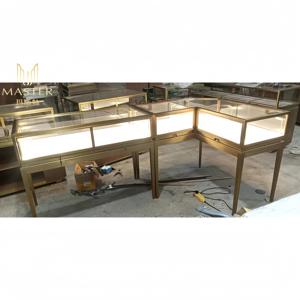 <span class=keywords><strong>Vitrine</strong></span> de Comptoir Robuste pour Bijouterie MASTER, Cadre <span class=keywords><strong>en</strong></span> Acier Inoxydable Durable, <span class=keywords><strong>Vitrine</strong></span> de Luxe <span class=keywords><strong>en</strong></span> Verre pour Bijoux et Montres - Product Image 2