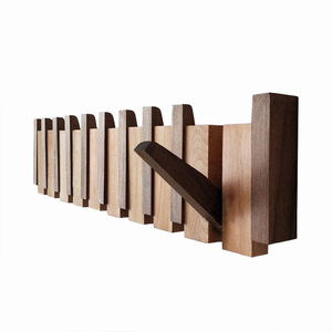 <span class=keywords><strong>Perchero</strong></span> de <span class=keywords><strong>Pared</strong></span> de Madera con Forma de Piano, <span class=keywords><strong>Perchero</strong></span> Artístico de Madera Resistente para Entrada, para Colgar Abrigos, Sombreros y Ropa - Product Image 2