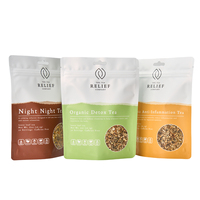 Sachet Doypack Personnalisé en Plastique pour Café, Aliments, Thé et Herbes avec Fenêtre et Impression Personnalisée – Usine B2B sur Mesure
