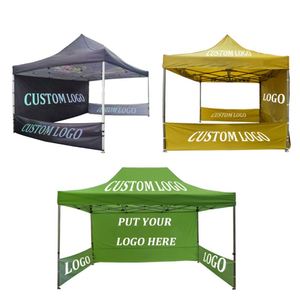 Gazebo Impreso Personalizado Directo de Fábrica a Bajo Precio, Carpa Plegable de 3x3m para Publicidad Exterior con Logotipo - Product Image 1