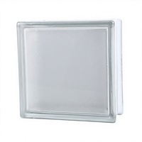 Briques de verre transparentes de style européen, blocs imperméables et durables, cloison de douche, décoration pour salon, chambre à coucher, cuisine