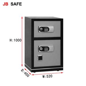 CEU 및 LCD 디스플레이가있는 스틸 비밀 예금 보안 미니 전자 디지털 룸 노트북 24 호텔 금고 보관함 - Product Image 3