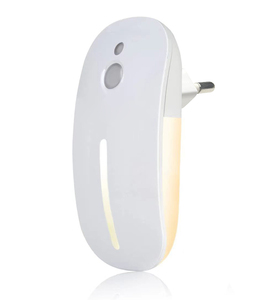 Lámpara inalámbrica inteligente con enchufe europeo, Sensor de movimiento Pir de cuerpo humano, 220v, luz de deposición inteligente - Product Image 1