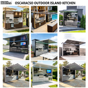Storage Shelter with 304 Stainless Steel Side <strong>Door</strong> and Remote Control Automatic Shut-Off Patio Garden Backyard Outdoor Kitchen - Product Image 2