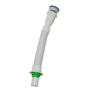 Tubo de desagüe abatible para lavabo, 80 mm de diámetro exterior, ajuste por compresión, fácil instalación para grifo de lavabo - Product Image 5