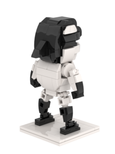 Figurine de mascotte de football personnalisée en briques, ornement de bureau MOC avec logo d'équipe, souvenir sportif à faible MOQ, délai de livraison rapide - Product Image 3