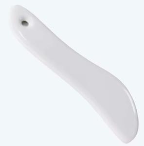Herramienta Gua Sha de cerámica de la mejor calidad, color blanco, logotipo personalizado, venta al por mayor, material cerámico antienvejecimiento. - Product Image 2