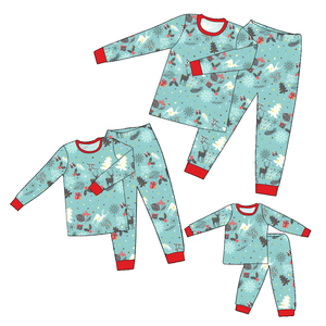 Abiti per tutte le stagioni abbinati alla famiglia in fibra di bambù accogliente e morbida per ogni membro della famiglia - Product Image 4