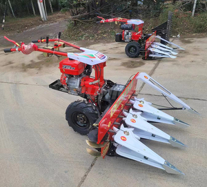 Hot Selling 2025 Good Price 8hp Power Bcs Tractor Reaper Binder for Grass, Wheat, Rice Farm Crop <b>Harvest</b> Using Push Type <b>Harvest</b> - Product Image 4