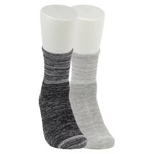 Calcetines de Hombre Gris Oscuro con Spandex, Diseño Tejido, Suaves y Antideslizantes para Otoño y Primavera, Logotipo Desechable en la Parte Inferior, Alta Calidad - Product Image 6