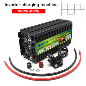 Convertisseur de tension de charge triple 3000W <span class=keywords><strong>4000W</strong></span> DC 12V 24V vers AC 220V, onde sinusoïdale modifiée, onduleur de puissance pour voiture avec ventilateur intelligent - Product Image 5